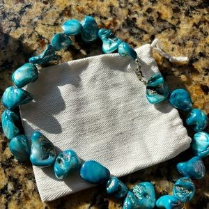 Turquoise Stone Necklace